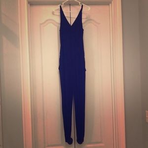 CABI xs Black tie waist Romper